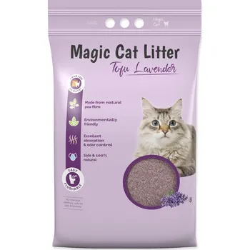 Podestýlka pro kočku Magic Cat Stelivo Magic Litter Tofu levandule 5,4kg/ 12l