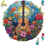 EscapeWelt Dřevěné puzzle Kytara 200 dílků