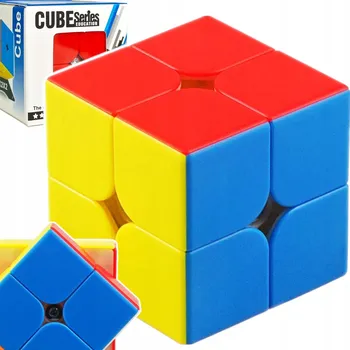 Hračka pro nejmenší LOGICKÁ KOSTKA PRO SKLÁDÁNÍ SEŘÍZENÁ 2x2x2 HRAČKA VZDĚLÁVACÍ