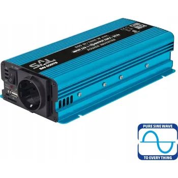 Měnič napětí Měnič napětí SAL SAI 500TS s čistou sinusovou vlnou, 500 W, invertor
