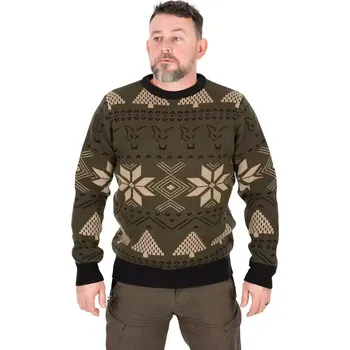 Rybářské oblečení Fox Festive Jumper CFX425