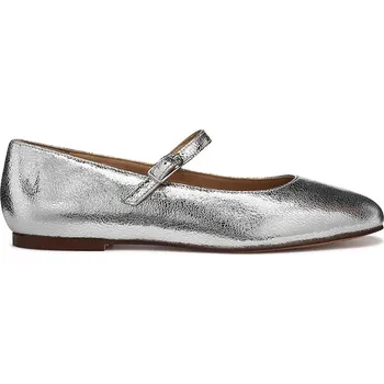 Dámské baleríny Kožené baleríny Geox MARSILEA D65W6A000KYC1007 stříbrná SLV, EUR 36