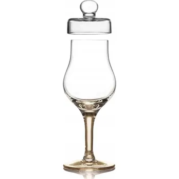 Sklenice Skleničky na whisky Amber Glass bezbarvé, žluté 100 ml 1 ks