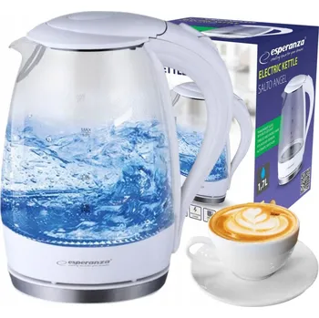 Rychlovarná konvice Rychlovarná konvice Esperanza Salto Angel 2200 W 1,7 l bílá