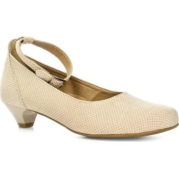 Dámské baleríny Rosali by Peerko Tina béžové lodičky Velikost boty (EU): 41, Vnitřní délka boty: 271, Vnitřní šířka boty: 95