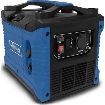 Elektrocentrála Přenosný benzínový generátor jednofázový Scheppach 1000 W