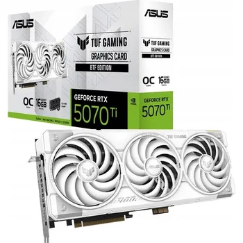 Grafická karta Grafická karta ASUS TUF Gaming GeForce RTX 5070 Ti 16GB GDDR7 BTF White OC Edition
