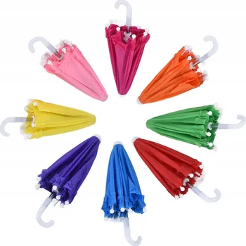 8 KS SLUNEČNÍK DEŠTNÍK PRO PANENKU KRAJKOVÝ