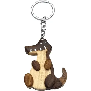 2Kids Toys Dřevěná klíčenka velká Krokodýl