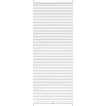 Prostěradlo Roleta plisé bílá 90x200 cm - montáž bez vrtání