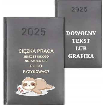 Diář KNIŽNÍ KALENDÁŘ PLÁNOVAČ DIÁŘ PERSONALIZOVANÝ 2026 A5 POTISK