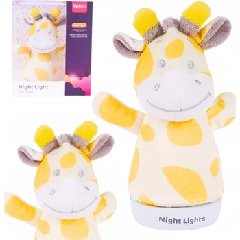 plyšák Panáček Vstaváček Plyšová žirafa Roztomilá Noční Lampa pro zábavu ve spánku dětí