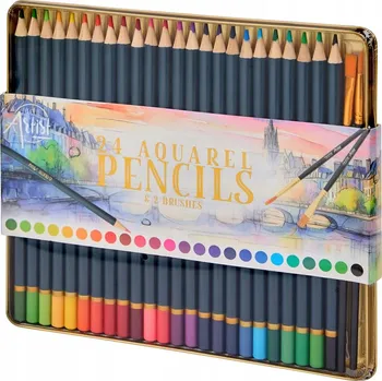 Kresba Akvarelové Pastelky Creative Artist 24 ks