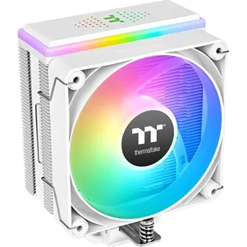 PC ventilátor THERMALTAKE Chladič CPU Astria 400 ARGB, 1x120mm, LGA1851, AM5, bílá CL-P138-CA12SW-A