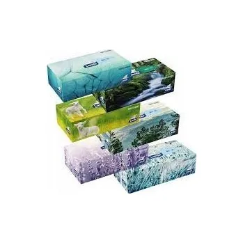 Hygienické kapesníčky bez vůně Lambi 3vrstvé, 90 ks