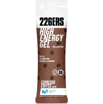 Energetický nápoj Energetický gel 226ERS High Energy Caffeine 76 g káva