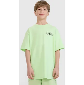 Chlapecké tričko Dětské bavlněné tričko 4F pro chlapce, VEL. 146 (10-11 let)