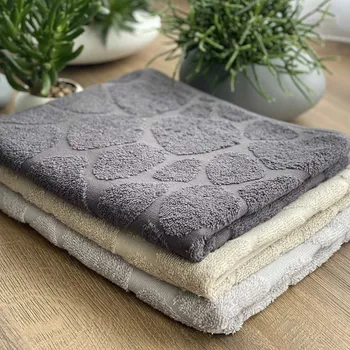 Ručník Ručník Kámen světle šedý 50x90 cm