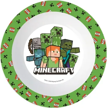 Talíř Hluboký talíř Minecraft Pixelcraft 16 cm
