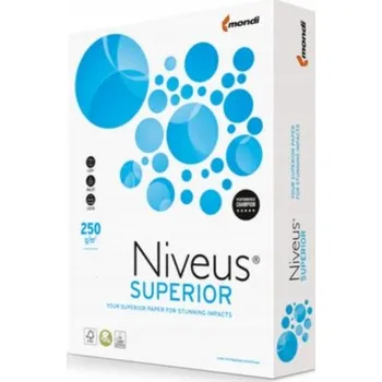 Kancelářský papír Technický papír bílý A4 250g 150 listů Niveus Superior Mondi
