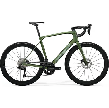 Silniční kolo MERIDA SCULTURA ENDURANCE 8000 Matt Fog Green(Silver) L