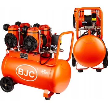 Kompresor PROFESIONÁLNÍ BEZOLEJOVÝ KOMPRESOR KOMPRESOR 50L 8 BAR 4T TICHÝ, VÝKONNÝ BJC