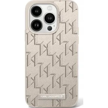 Pouzdro na mobilní telefon Zadní Kryt Karl Lagerfeld pro Apple iPhone 16 Pro béžový