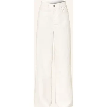 Darling Harbour Dámské Wide Leg Džíny, offwhite, 34