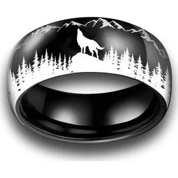 Prsten Ocelový prsten Mölen LeCour Velikost: 11