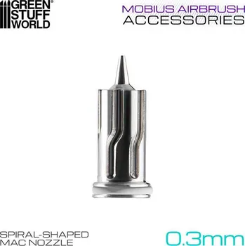 RC vybavení Airbrush tryska Gaahleri 0,3mm pro Mobius (1 ks)