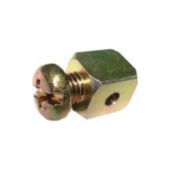 Příslušenství k zahradní technice Koncovka lanka pro lanko do 2,6 mm hranatá (bal)