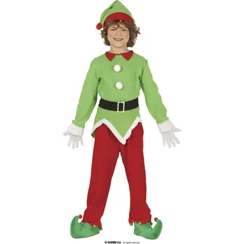 Karnevalový kostým Guirma Vánoční skřítek dětský kostým Velikost: 7 – 9 let