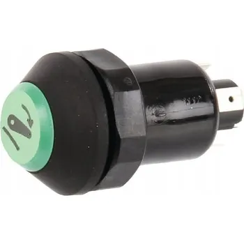 vypínač Tlačítkový spínač kulatý zelený 11245640PN Pneutron