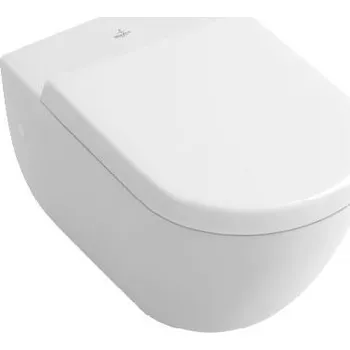 Klozet VILLEROY & BOCH VERITY DESIGN závěsné WC, se SoftClosing sedátkem, CeramicPlus, alpská bílá - doprava zdarma