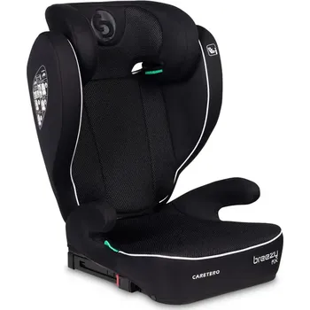 Autosedačka CARETERO SEDADLO BREEZY FIX BLACK (100-150 cm)