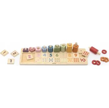 Dřevěná hračka Viga 44219 PolarB Kreativní učení se počítání