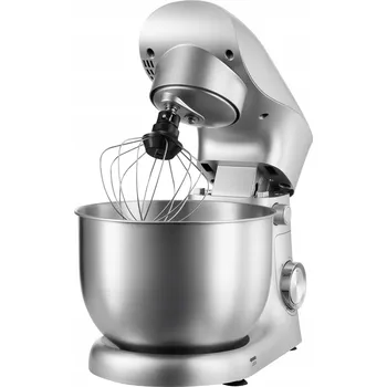 VEVOR Mixér na těsto 1500W, 10 rychlostí, s nerezovou mísou 4,2 l