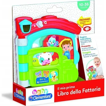 Mluvící edukativní knížka farma Clementoni 17652