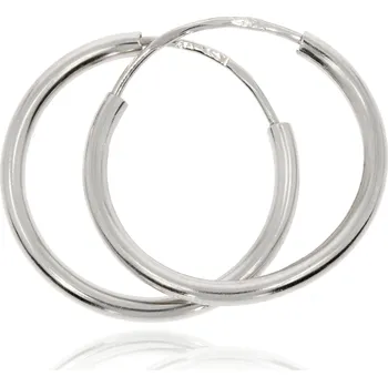 Náušnice Zlatnictví Helios Kroužky z bílého zlata Váha: 0,85g