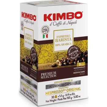 Kapsle do Nespresso Kimbo Espresso Barista 100% Arabica 30 ks