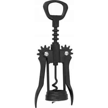 Otvírák VÝVRTKA NA VÍNO otvírák na lahve vývrtky černý otvíráky zátek