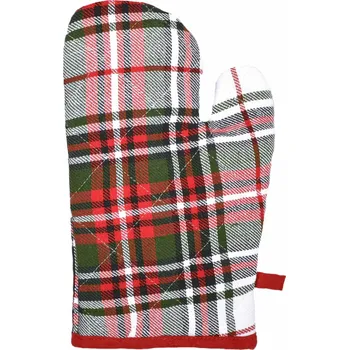 Vánoční kuchyňská chňapka Kostka zelená 20400 1 ks 18x28 cm