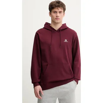 Dámské oblečení Mikina Converse CVM5K874 burgundské 93X, vel. M