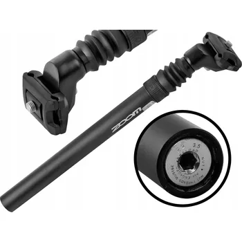 Sedlovka SEDLOVKA ODPRUŽENÁ ZOOM SPS-C372 31,6 MM hliníková černá