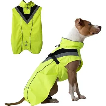 Obleček pro psa DOGOPAL Nepromokavá pláštěnka pro psy pro malé a velké psy - Žlutá pláštěnka pro psy s reflexními