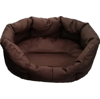 Pelíšek pro psa Pelech pro domácí mazlíčky - hnědý kepr - 45 x 30 cm