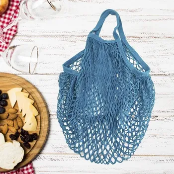 Retro síťovka - modrá