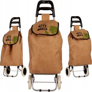 Nákupní taška Nákupní vozík taška na kolečkách – pohodlný a odolný