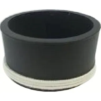 Redukce 160/150mm, do keramických komínů, ocel černá