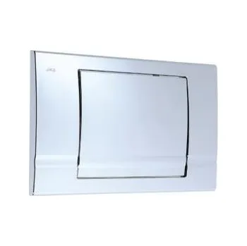 JIKA RIVA ovládací tlačítko splachování, Start/Stop, plast, lesklý chrom